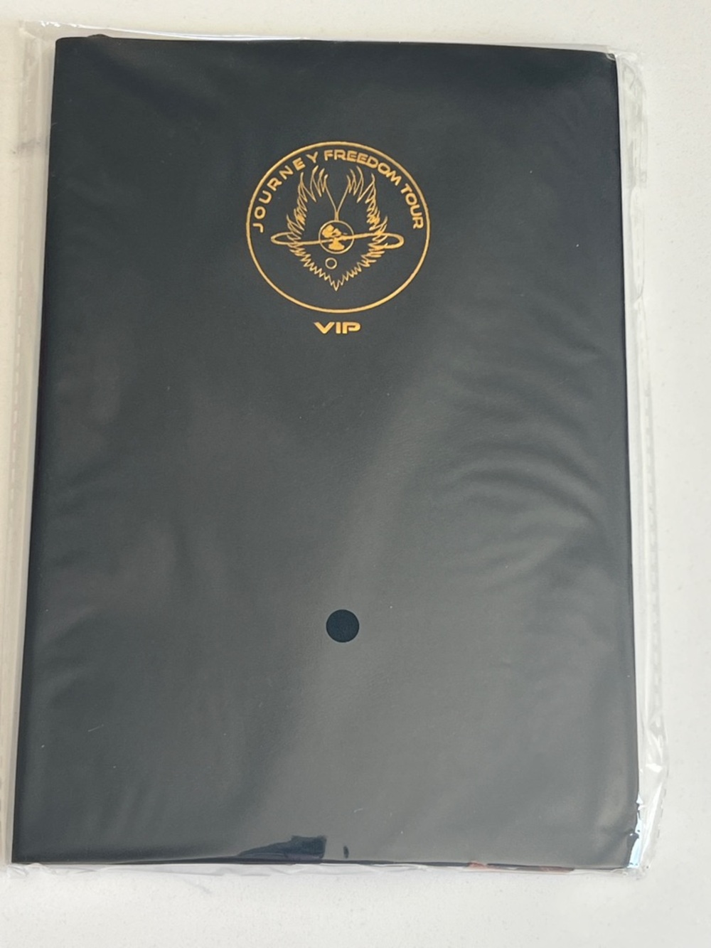 Journey Freedom Tour VIP Black Gold Tour Journal